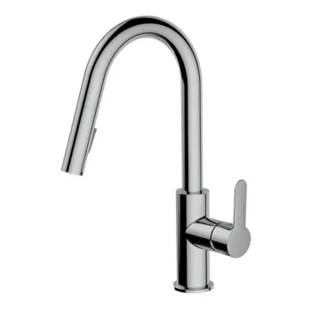 Barley Prep pull-down dual stream mode kitchen faucet