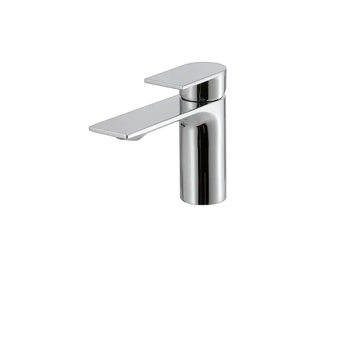 Aquabrass Alpha Single‑Hole Lavatory Faucet, Crystal Clear Water Flow & Single‑Lever Control - Image 2