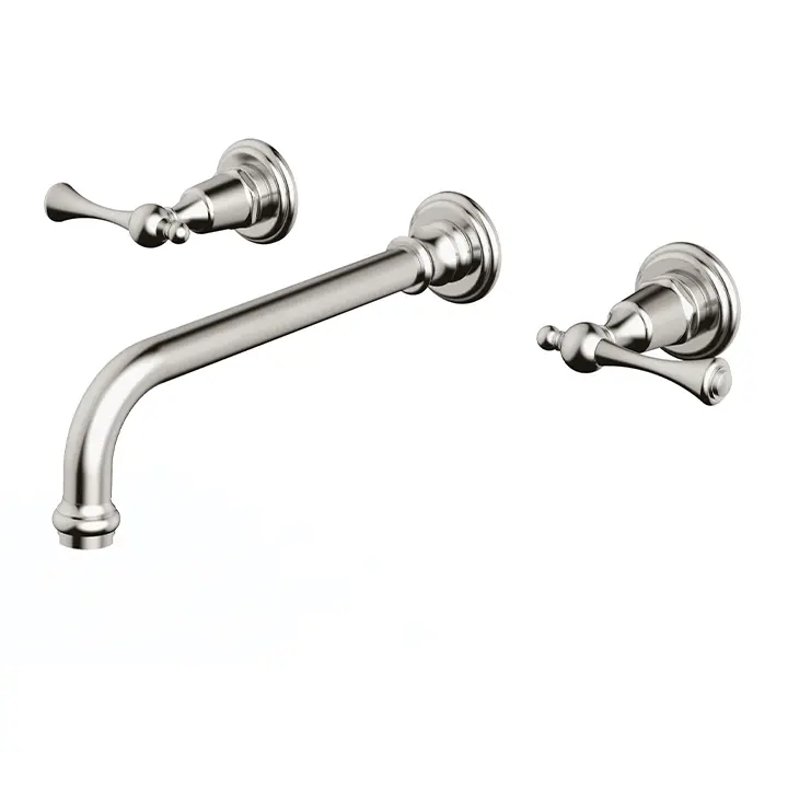 Wallmount 8" c.c. lavatory faucet(polished chrome)