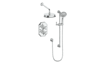 Vogt Carinthia Complete Shower System with Diverter [TM.C1.220.210.CC]
